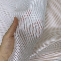 Сетка 3D трехслойная Air mesh 160 гр/м2, цвет Белый (на отрез)  в Красноярске