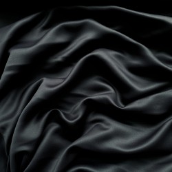 Светозатемняющая ткань для штор &quot;Блэкаут&quot; 95% (Blackout), цвет Черный (на отрез)  в Красноярске