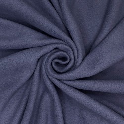 Ткань Флис Односторонний 130 гр/м2, цвет Темно-серый (на отрез)  в Красноярске