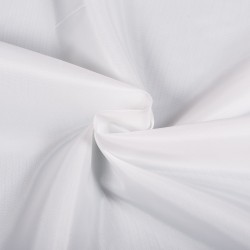 Ткань подкладочная Таффета 190Т, цвет Белый (на отрез)  в Красноярске