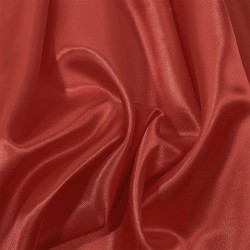 Ткань Атлас-сатин, цвет Красный (на отрез)  в Красноярске