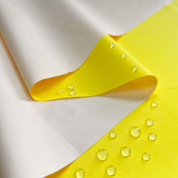 Водонепроницаемая Дышащая Мембранная ткань PU 10'000, цвет Жёлтый (на отрез)  в Красноярске